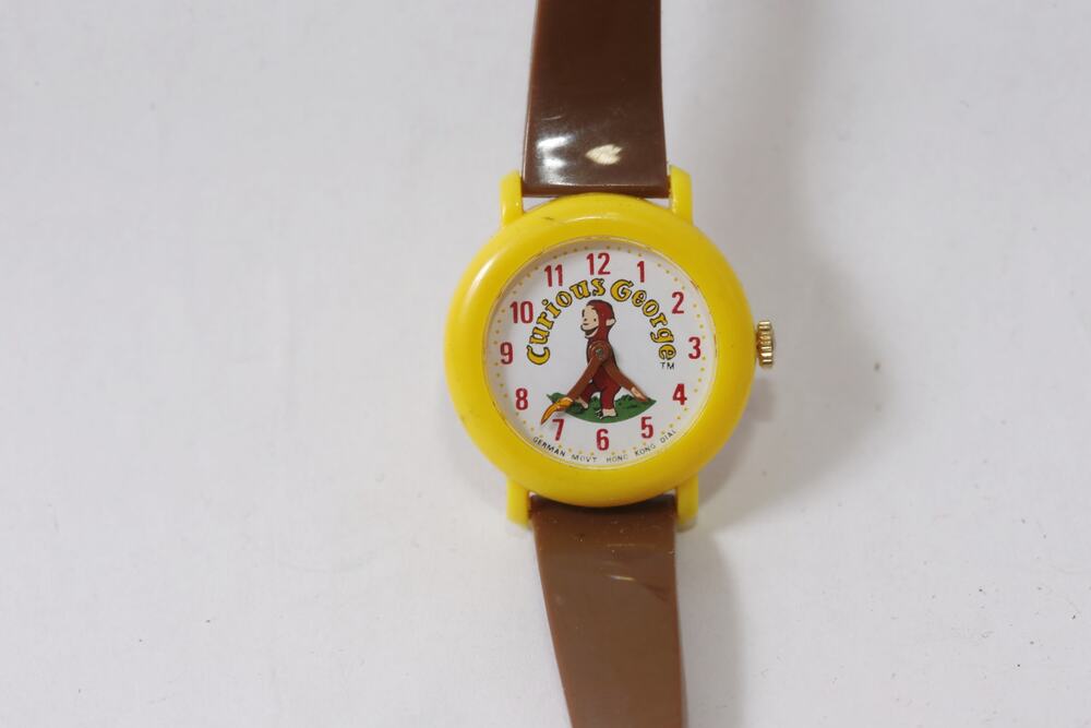 Curious George Analog Wristwatch Monkey Series Collectible ~ 260806-WH 528